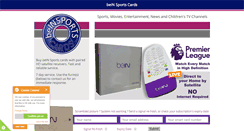 Desktop Screenshot of beinsportscards.com